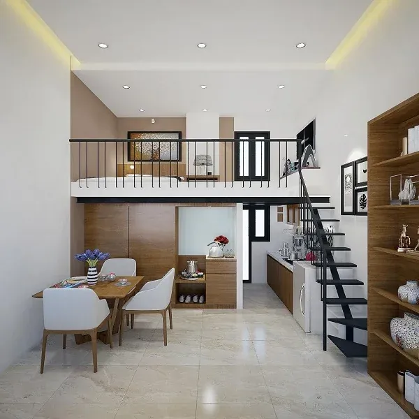 150+ ảnh nhà gác lửng đẹp chuẩn phong cách · ảnh 2