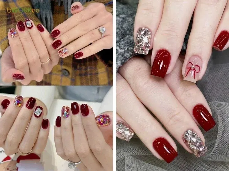 30+ mẫu nail tết 2026 rực rỡ rưng rưng đón năm mới · ảnh 2