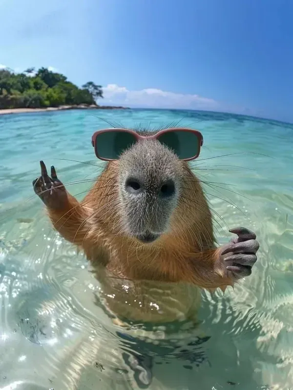 Hình ảnh capybara cute — tổng hợp ảnh đẹp cập nhật 2026 · ảnh 1