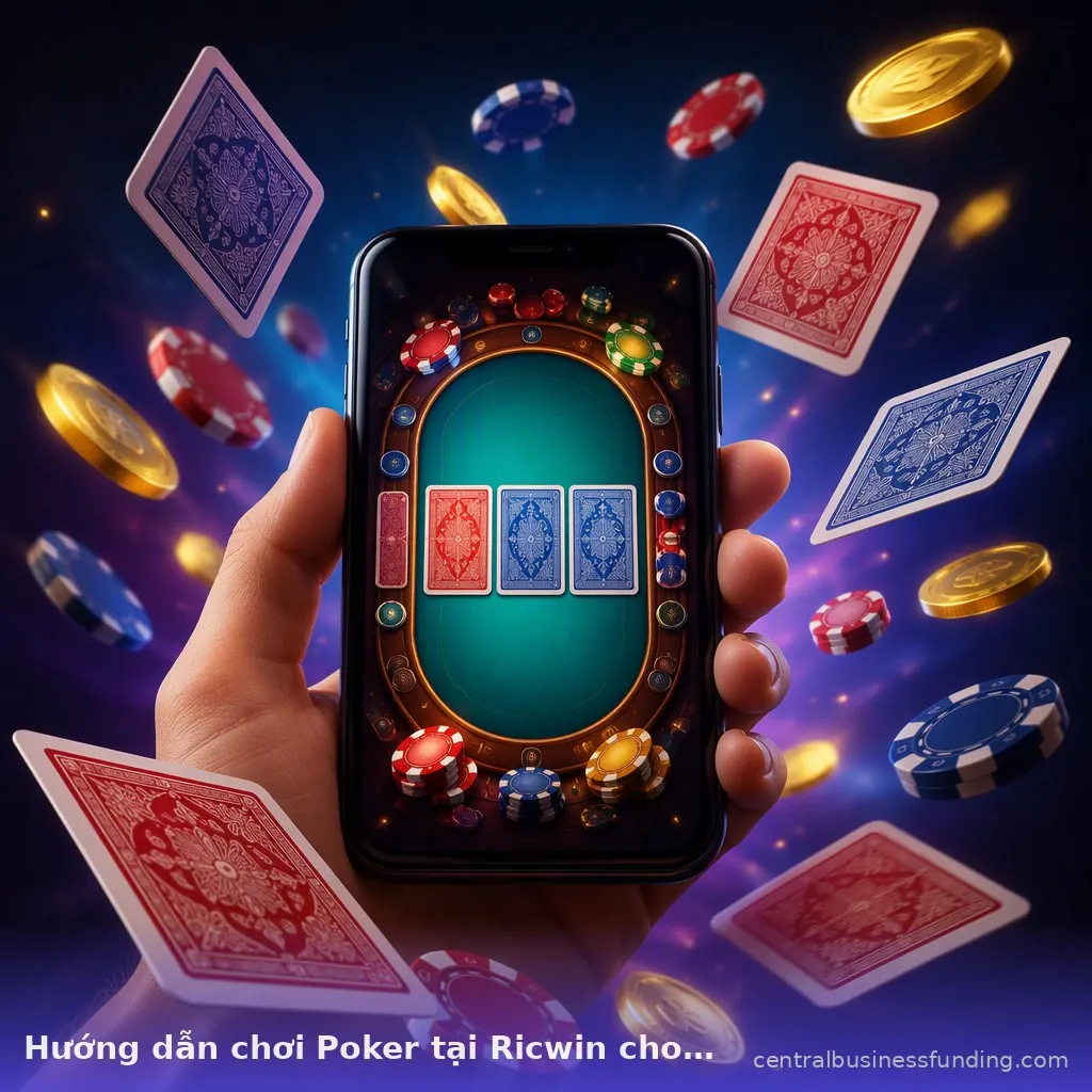 Hướng dẫn chơi Poker tại Ricwin cho người mới