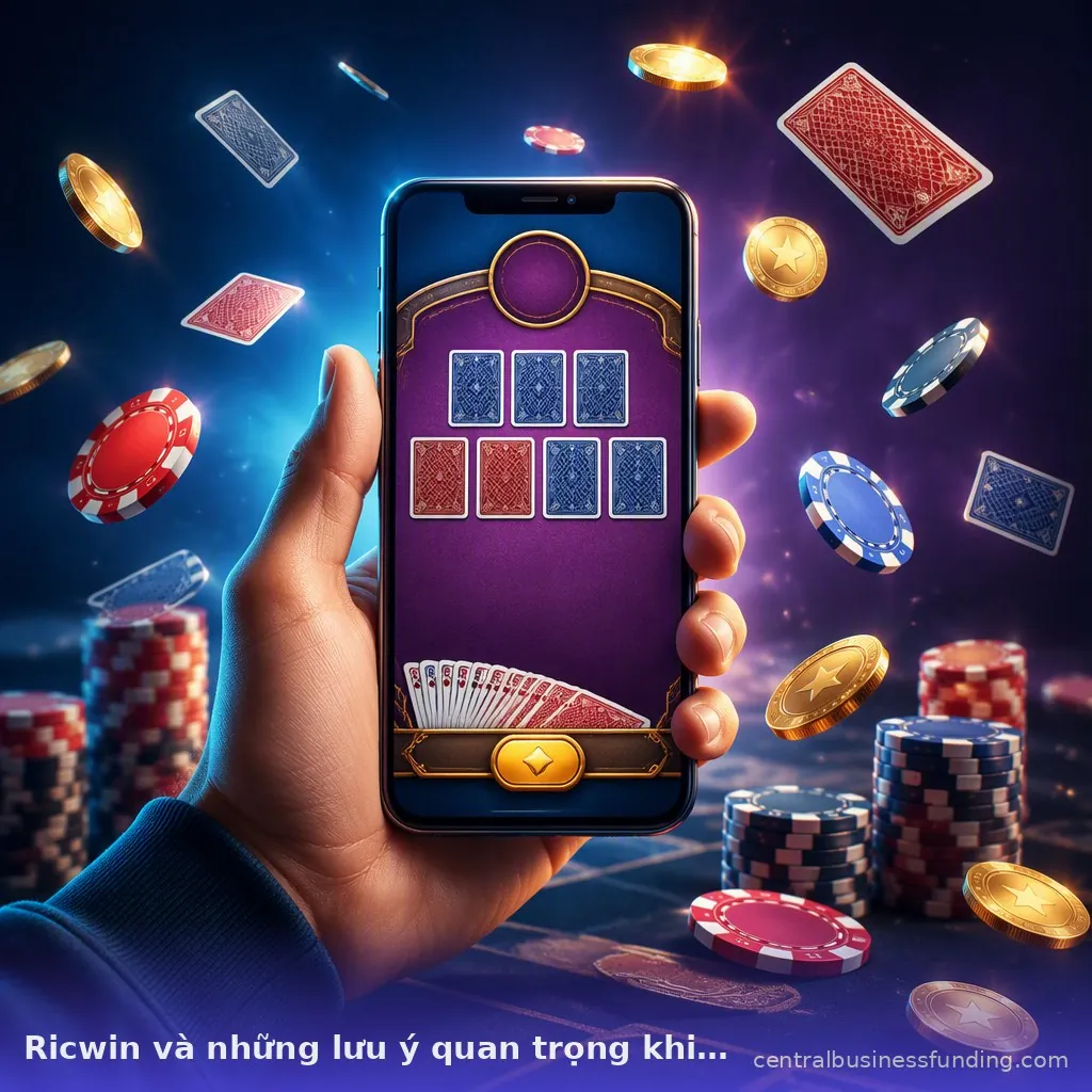 Ricwin và những lưu ý quan trọng khi chơi game