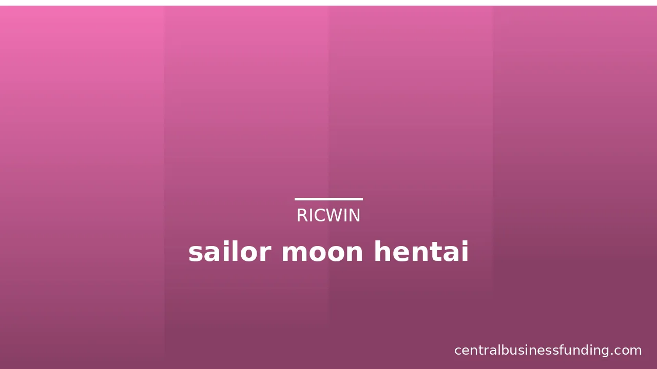 sailor moon hentai
