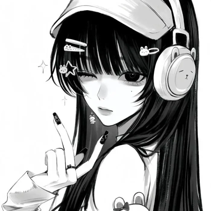 Tuyển tập 100+ ảnh anime đen trắng chất ngất