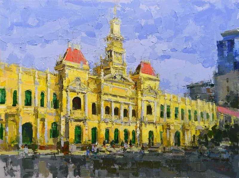 Tuyển tập 100+ tranh phong cảnh đẹp nhất, cuốn hút · ảnh 3
